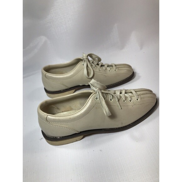 Brunswick Womens tan Bowling Shoes Size 7.5 - Picture 5 of 7